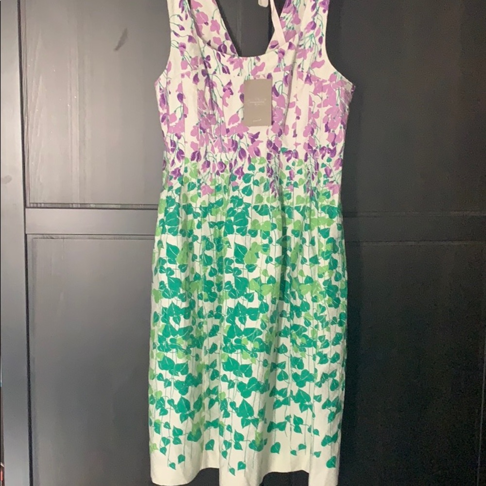 Anthropologie floral dress